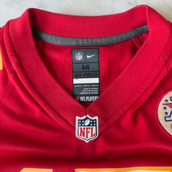 Youth Kansas City Chiefs Patrick Mahomes Nike Red Game Jersey - Picture 3 of 4